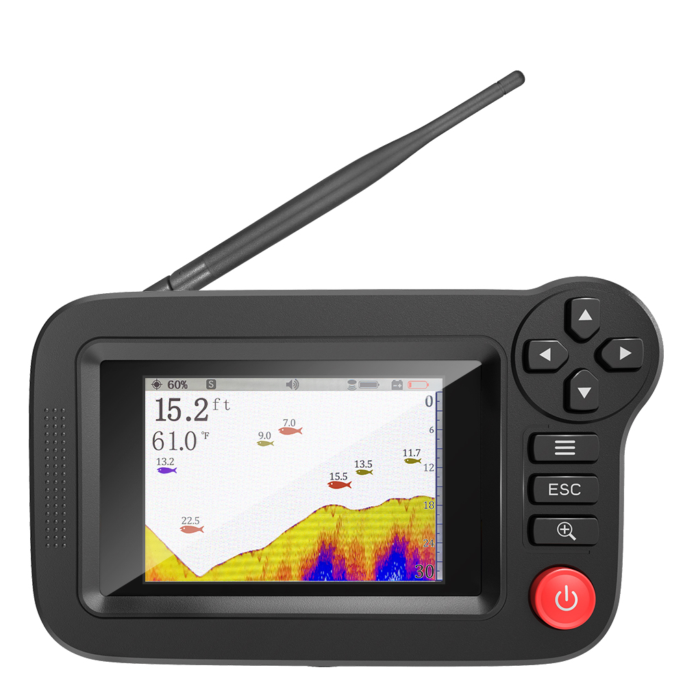 Fish Finder Transducer - Localizador de peixes inteligente - Localizador