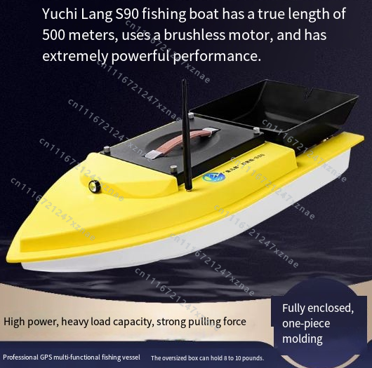 Barco de Pesca RC S90 12V com  - Fishing Gps avaliação e preço