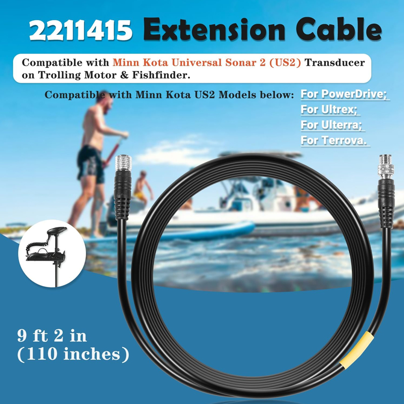 1852068 MKR-US2-8 Cabo Adaptad - Fish Finder Transducer avaliação e preço